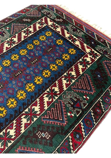 El Dokuma Sıfır Döşemealtı Halısı 126X215 Kök Boya Yün Halı modelleri