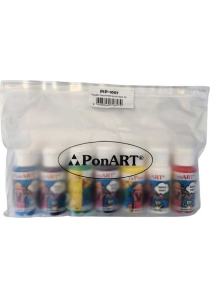 School Paint Çok Amaçlı Okul Boyası Seti 50 Ml. x 7 Renk