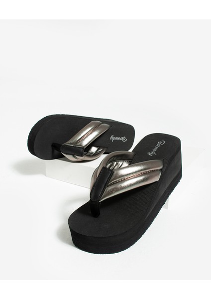 Nora Yüksek Topuk Parmak Arası Kadın Plaj Terlik fırsatları