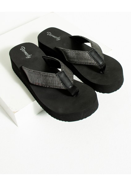 Robin Platform Topuk Kadın Parmak Arası Plaj Terlik fırsatları