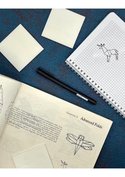 Yapışkanlı Şeffaf Post-It Not Kağıdı (L-3)