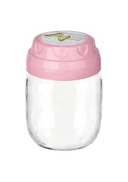 3lü Set Vintage Dekoratif Desenli Cam Kavanoz 425ML - 14,3 Oz fiyatları