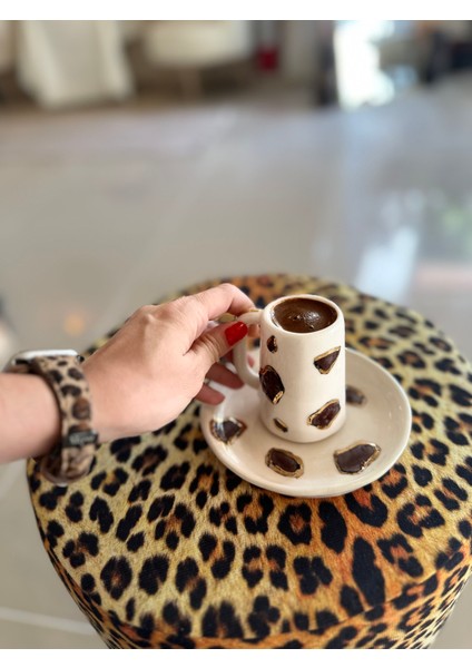 Leopar Kahve Fincanı
