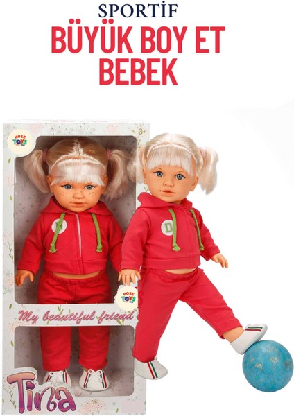 Kız Bebek Sportif Büyük Boy Et Bebek (45 Cm) modelleri