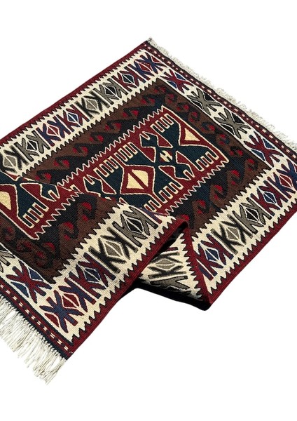 El Dokuma Sıfır Yahyalı Kilim 73X120 Kök Boya Yün Kilim modelleri