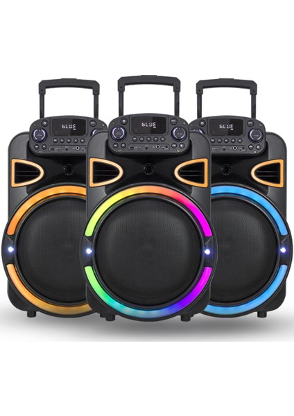 Acl Acs-2 30W Taşınabilir Tws Kablosuz Partybox Hoparlör | Rgb Işık, Bluetooth, Kumanda ve Mikrofon Destekli modelleri