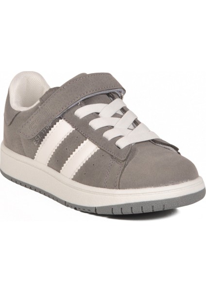 Gri Nubuk Cırtlı Hafif Erkek Çocuk Sneaker Cooper F modelleri