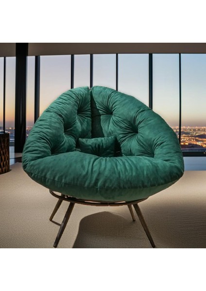 Geniş Oturma Alanlı Modern Berjer Tekli Koltuk | Dinlenme & Kitap Okuma Koltuğu