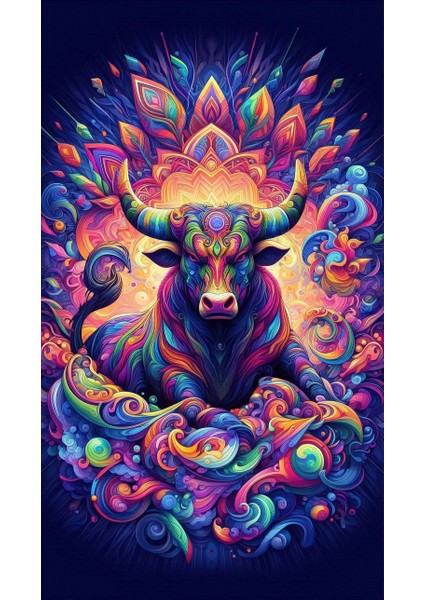 Soykodelik Boğa Ev Duvar Salon Güzellik Salonu Ofis Dükkan Dekarasyon Kanvas Tablo fiyatları