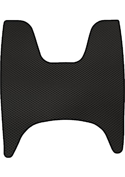 Küba mt 50 Motor 3D Havuzlu Paspas Siyah