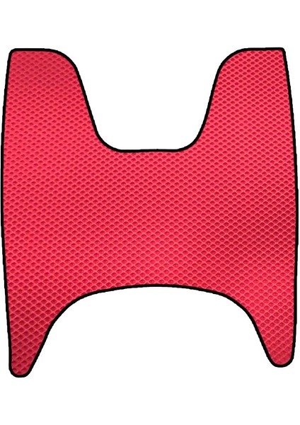 Küba mt 50 Motor 3D Havuzlu Paspas Kırmızı