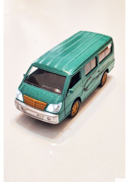 Çek Bırak Minibüs Oyuncak | Metal Sprinter Bus | Sesli Işıklı - Ön Kapılar Açılabilir | Yeşil fiyatları