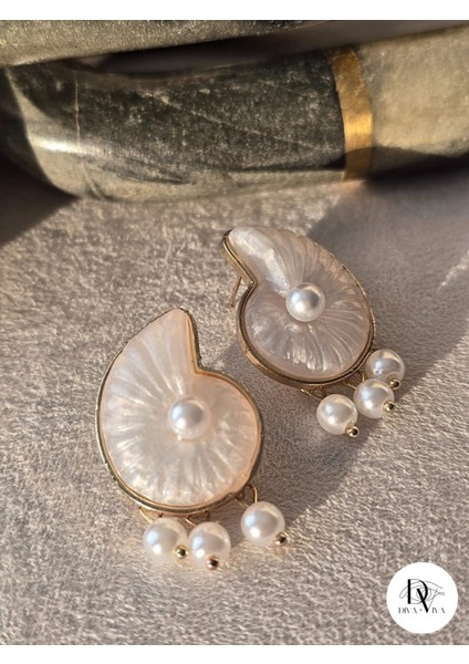 - Pearl Shell Sallantılı Küpe fiyatları