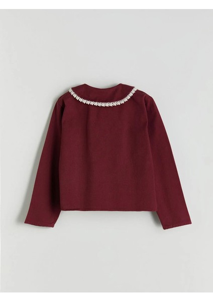 Lcw Bebe Yaka Gabardin Kız Çocuk Ceket (W5) fırsatları