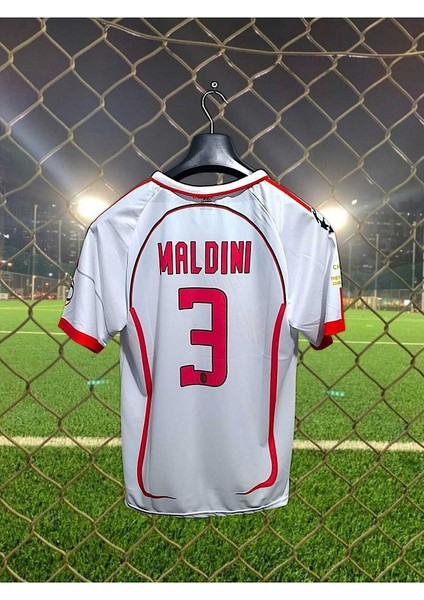 M.i.la.n 2007 Paulo Maldini Nostalji Yetişkin Forması Vs Spor Atlet