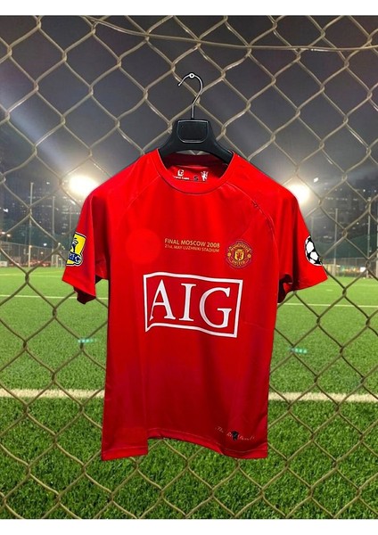 Cristiano Ronaldo Manchester/united 2008 Moskova Şampiyonlar Ligi Finali Forması (Kısakol) Ag fiyatları