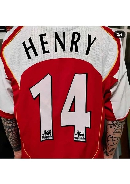 Arsenal Sezonu Thierry Henry Özel Nostalji Forması fiyatları
