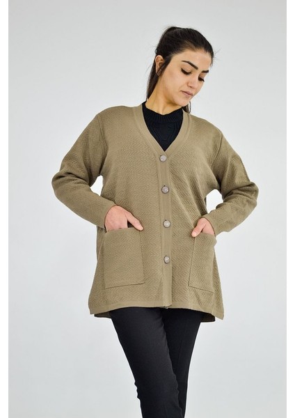 V Yaka Kısa Triko Hırka modelleri