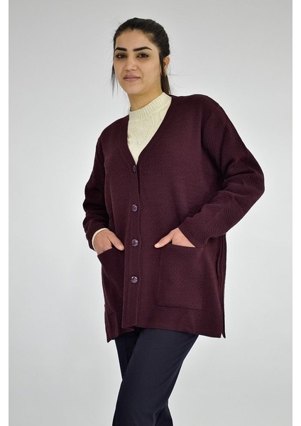 V Yaka Kısa Triko Hırka