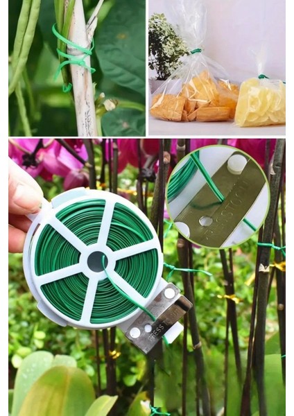 50 Metre Çok Amaçlı Bitki Saksı Kablo Sabitleme Teli fiyatları