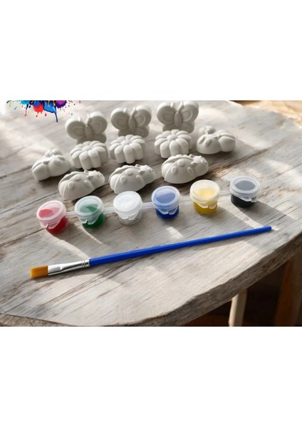 Bahar Neşesi Taş Boyama 11 Li Çocuk Yetişkin Taş Boyama Seti fiyatları