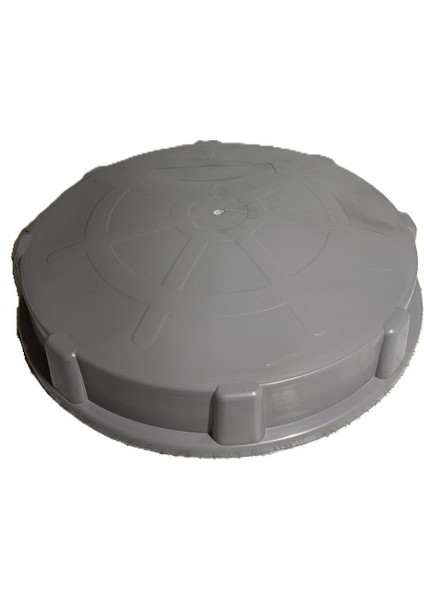 Polietilen 32 cm Su Deposu Kapağı Gri