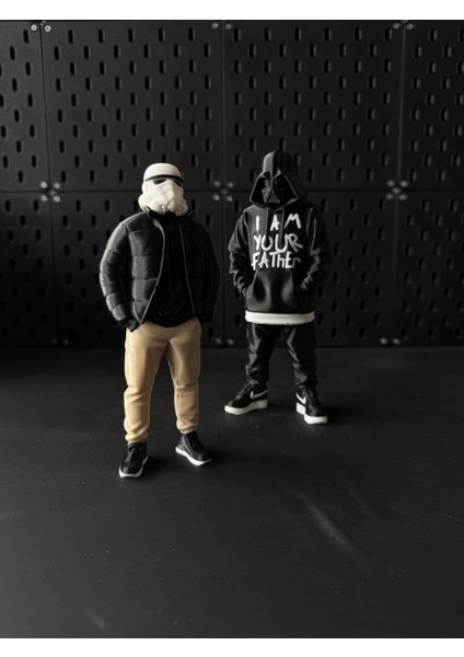 Darth Vader & Stormtrooper Dark Street 2'li Set Figür