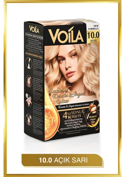 10.0 Açık Sarı - Lıght Blonde