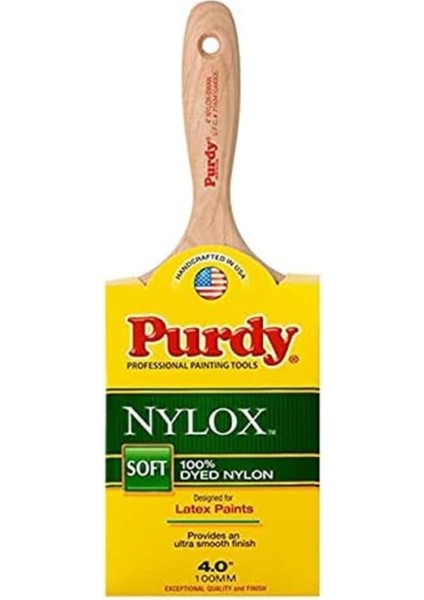 Inç Purdy 144400240 Nylox Kuğu Boya Fırçası, Tynex Naylon