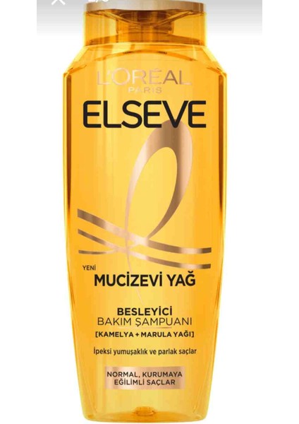L'oreal Paris Elseve Mucizevi Yağ Formüllü Yağ Şampuanı