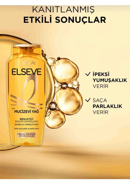 L'oreal Paris Elseve Mucizevi Yağ Formüllü Yağ Şampuanı fiyatları