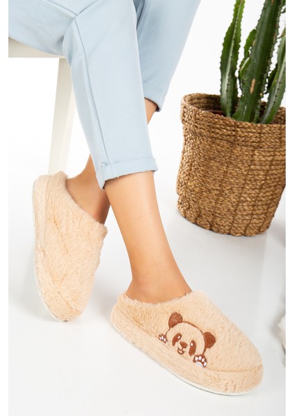 Kadın Ev Terliği Peluş Terlik Çeyiz ve Bohça Terliği Ses Yapmaz Kalın Taban modelleri