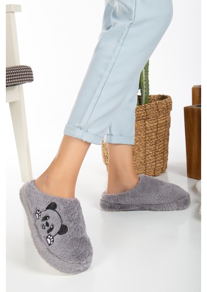 Kadın Ev Terliği Peluş Terlik Çeyiz ve Bohça Terliği Ses Yapmaz Kalın Taban fiyatları