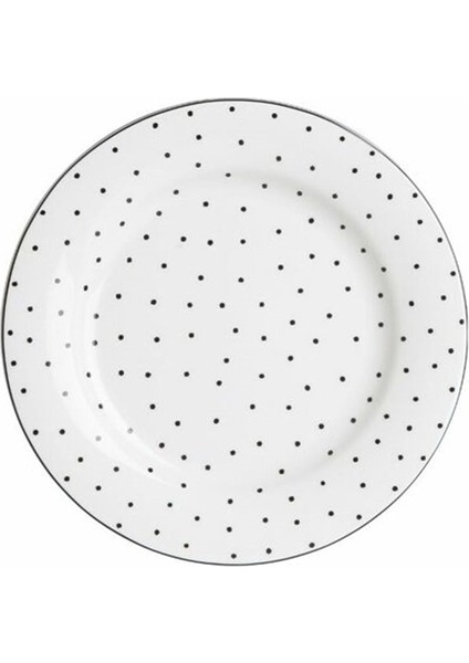 Hope 24 Parça 6 Kişilik Beyaz Desenli Porselen Yemek Takımı Mikrodalga ve Fırın Kullanımına Uygun modelleri