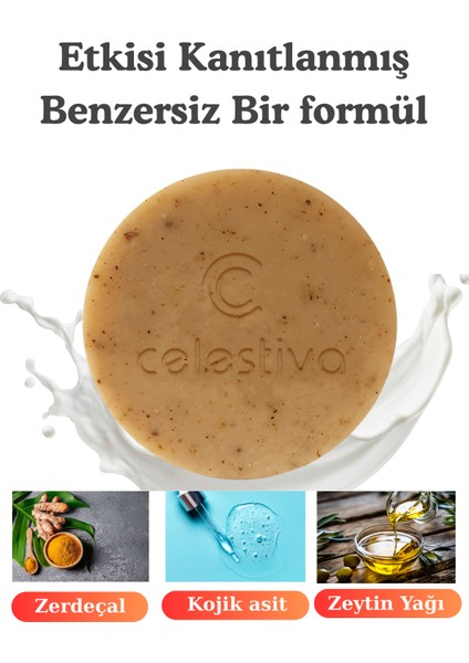 Glow Firm-Kojik Asit ve Kolajen İçerikli Leke Karşıtı Katı Sabun 2 Adet indirimleri