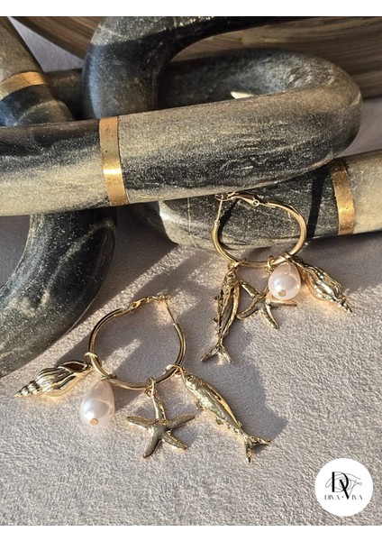 - Ocean Charms Kadın Küpe modelleri