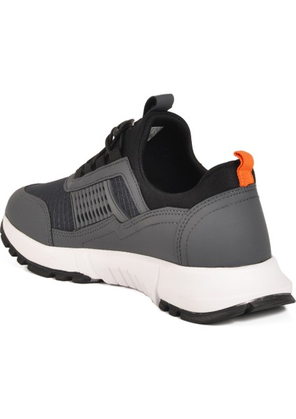 Füme Hafif Esnek Kilit Bağcıklı Unisex Spor Ayakkabı Nans 6006 G fırsatları