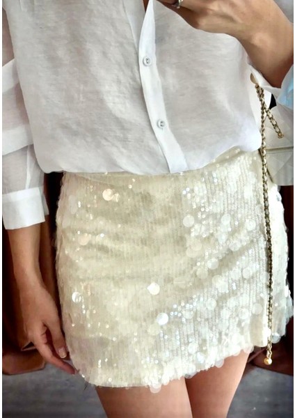 Pullu Mini Etek modelleri