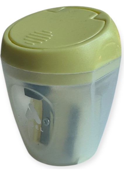 Çift Bıçaklı Otomatik Kapaklı Kalemtraş, Pastel Renkli, Hazneli indirimleri