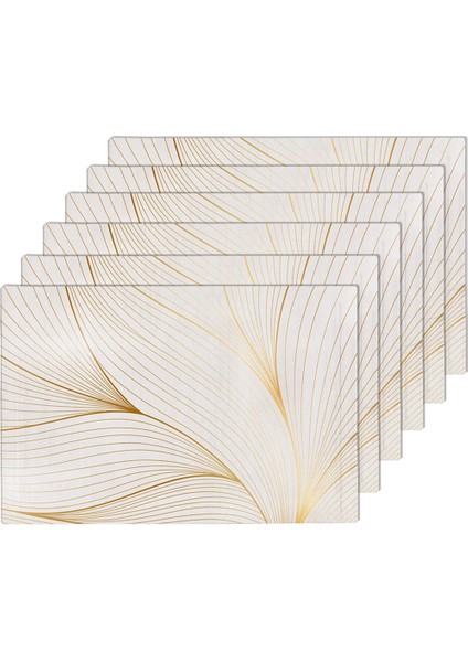 Geometric 6'lı Amerikan Servis Ds5 35x50 Cm