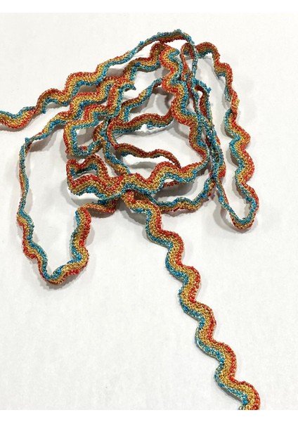 Zigzag Su Taşı Şerit / Kalın Otantik Zigzag Su Taşı / 3 Metre