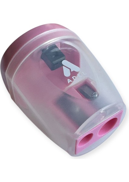 Çift Bıçaklı Otomatik Kapaklı Kalemtraş, Pastel Renkli, Hazneli fırsatları