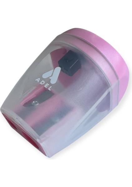 Çift Bıçaklı Otomatik Kapaklı Kalemtraş, Pastel Renkli, Hazneli indirimleri