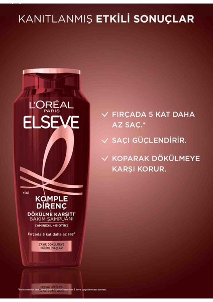 L'oreal Paris Elseve Komple Direnç Şampuan