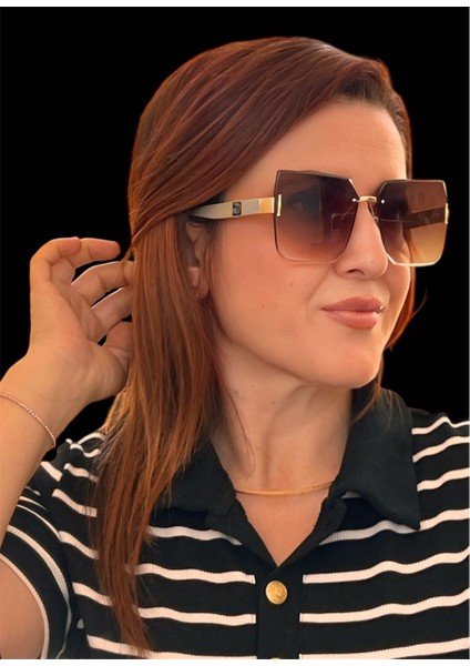 Gucci degrade Kadın Güneş GÖZLÜĞÜ tarz gözlük Ekartman 61 fiyatları