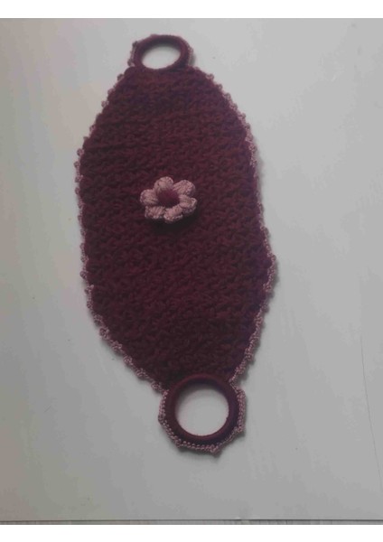 Bordo El Örgüsü Uzun Model Banyo Lifi fiyatları