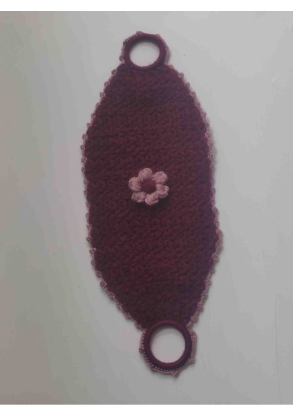 Bordo El Örgüsü Uzun Model Banyo Lifi modelleri