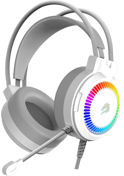 H02W Hammer Beyaz Rgb Streo Oyuncu Kulaklığı fiyatları