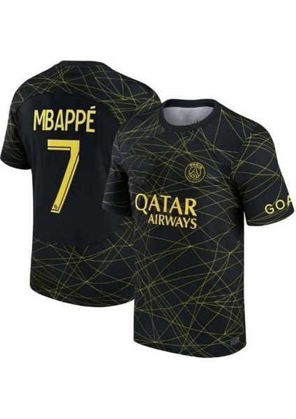 P.s.g 2023/24 Yeni Sezon Kylian Mbappe Örümcek Desenli Alternatif Forması