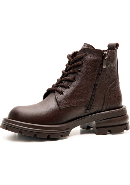 Hakiki Deri Kauçuk Kaymaz Taban Kadın Postal Bot modelleri